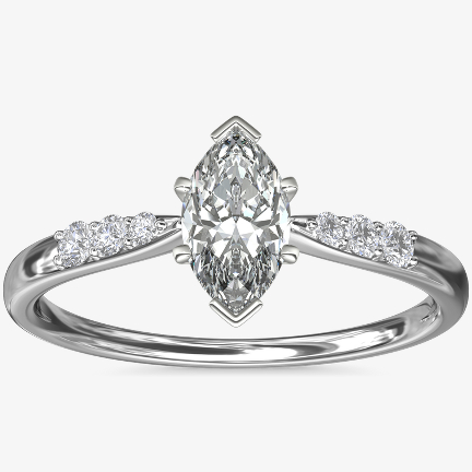 Affordable Diamond Engagement Rings Under AED 3,700